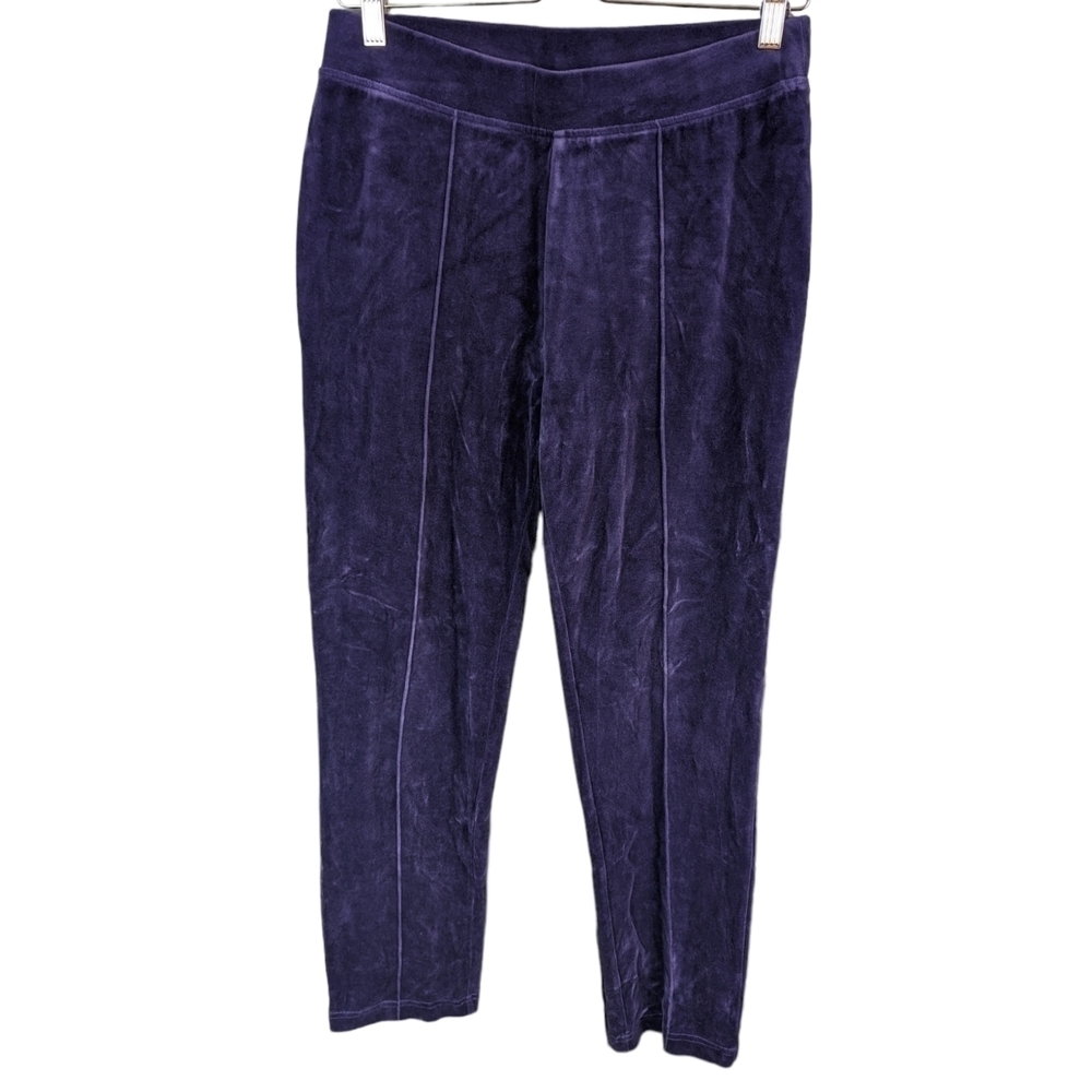 Chico's ZENERGY Velour Pintuck Pants Sz 0/S